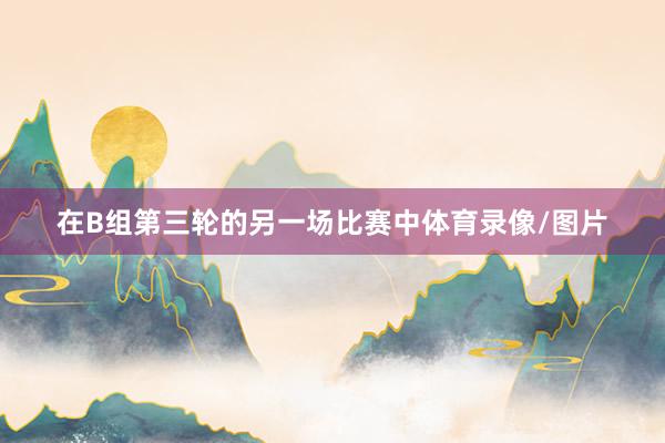 在B组第三轮的另一场比赛中体育录像/图片